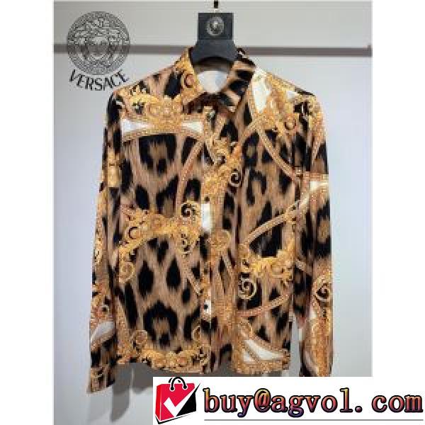 2025春夏 ヴェルサーチVERSACE めちゃくちゃお得  長袖シャツ VERSACEブランドスーパーコピー ヴェルサーチシャツコピー 明るいプリントがはっきりしています。ここで細部の仕上げを見せて、品質を明らかにします。