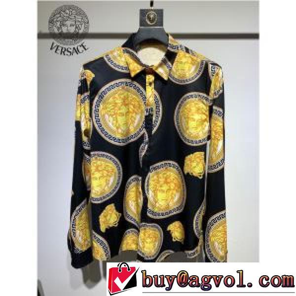 長く愛用できる 2026春夏 ヴェルサーチVERSACE 長袖シャツ ヴェルサーチ偽物ブランド 細工が細かい，品質保証