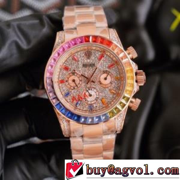2021春夏 ロレックス ROLEX 43mm 大人のおしゃれに ロレックスコピー ブランド 男性用腕時計 機械式（自動巻き）3色可選.196.