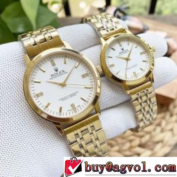 超人気美品◆ ロレックススーパーコピー 2026春夏 ロレックス ROLEX 恋人腕時計 オリジナル クオーツ ムーブメント 5色可選.196.