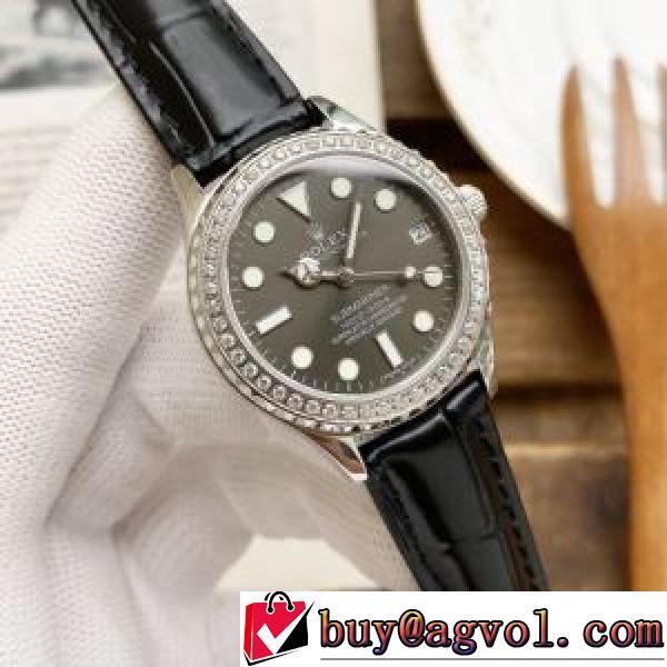 ロレックスコピーブランド 女性用腕時計 2026春夏 魅力的 ロレックス ROLEX 機械式（自動巻き） 3色可選.196.