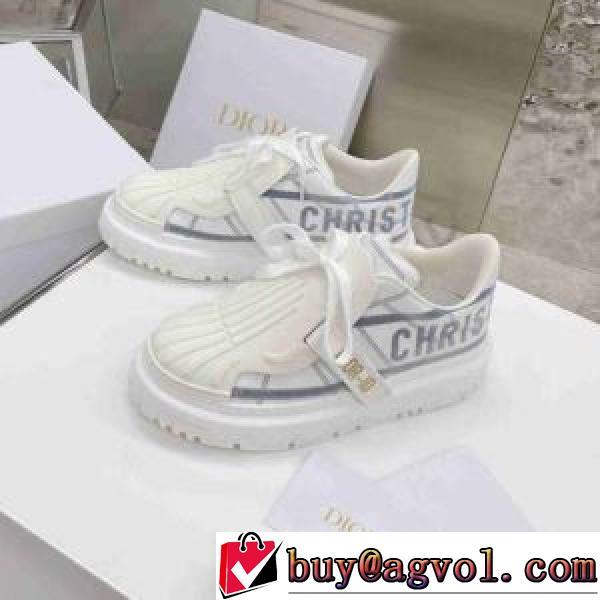 今買い◎得 3色可選 厚底 2026春夏 ディオール DIOR 軽量で疲れにくい フラットシューズ ファッション 人気 ディオール偽物ブランド