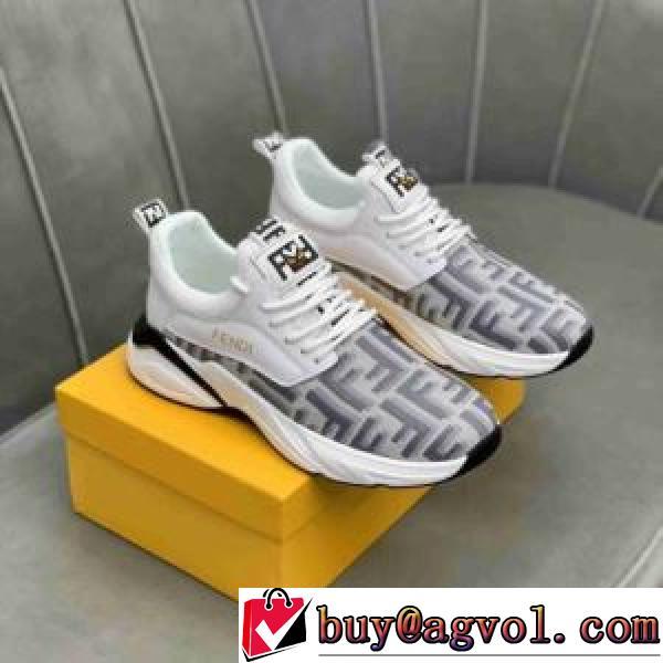 着心地抜群 フェンディコピー ブランド 4色可選 2026春夏 フェンディ FENDI レーシングシューズ リゾートスタイル