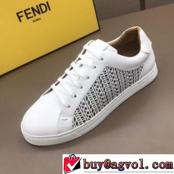 履き心地のいい 2026春夏 フェンディ FENDI  2色可選 FENDI偽物ブランド カジュアルシューズ デザイン性の高い