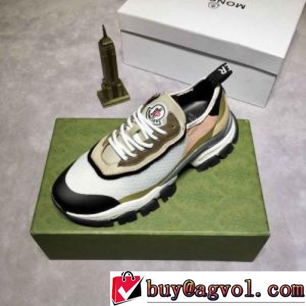 2色可選 カジュアルシュッズ 2026春夏 モンクレール MONCLER モンクレールコピー 先行販売 足馴染みのいい 歩きやすい　疲れない　痛くない