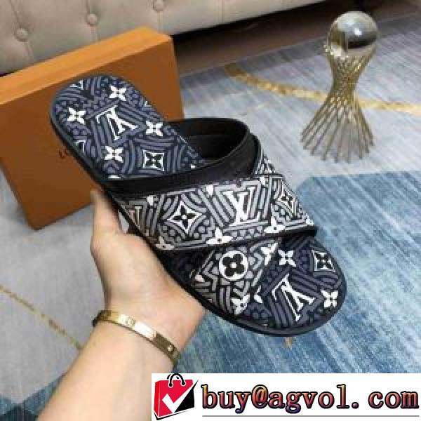 魅力ファッション ルームシューズ/室内履き 2026春夏LOUIS VUITTON 3色可選 ナチュラルな素材感 ルイ ヴィトンコピーブランド