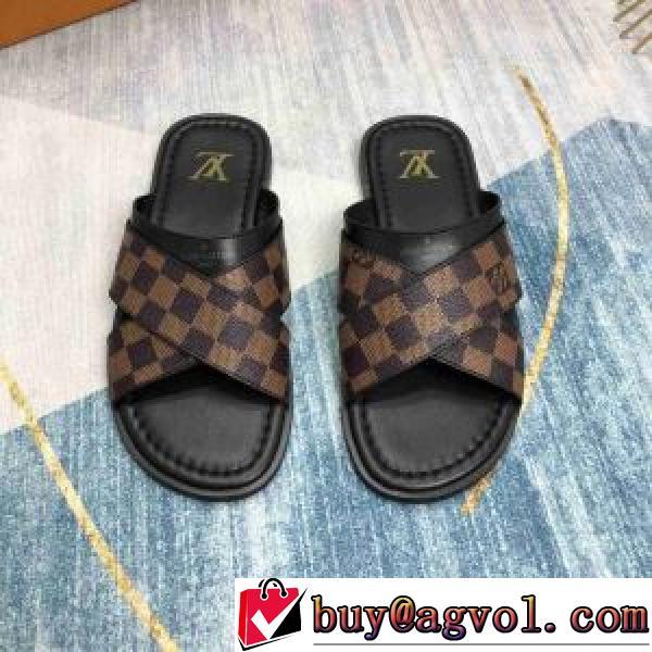 ルイ ヴィトンスーパーコピー  2026 軽い履き心地 春夏 2色可選 LOUIS VUITTON 個性的 コンフォートサンダル ナチュラルな素材感