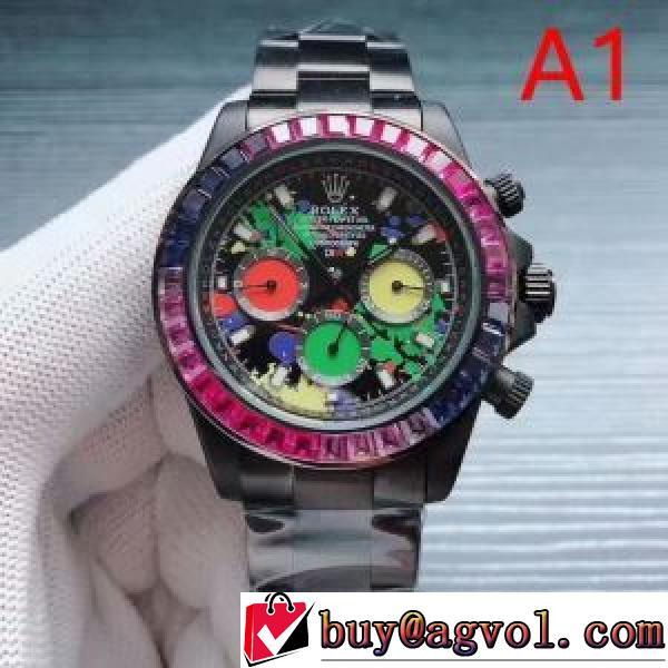 ミネラルガラス 2026秋冬 ロレックス ROLEX 5色可選 全自动机械机芯 6針クロノグラフ コスパ最高のプライス ロレックスブランドコピー.196.