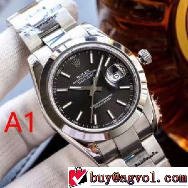 全自动机械机芯 2026秋冬 ロレックス ROLEX ステンレス サファイヤクリスタル風防 カレンダー機能付き 6色可選 おすすめ/オススメ ROLEXブランド コピー.196.