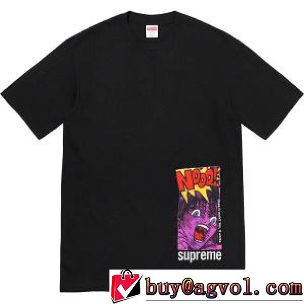 ◆モデル愛用◆ SUPREME 21ss week1 Does it work Tee 漫画人物 シュプリームブランドスーパーコピー ラウンドネック半袖Tシャツ シュプリーム SUPREME 4色可選