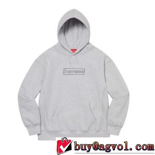 超限定即完売 シュプリーム 2026秋冬 パーカー シュプリームコピー ブランド 男女兼用 Supreme 21ss KAWS Chalk Logo Hooded Sweatshirt 7色可選