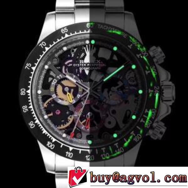 2026秋冬 ロレックス ROLEX 透かし彫りムーブメント 先行販売 上級水晶ガラス 夜光効果 限定セール 8色可選 ROLEXスーパーコピー.196.