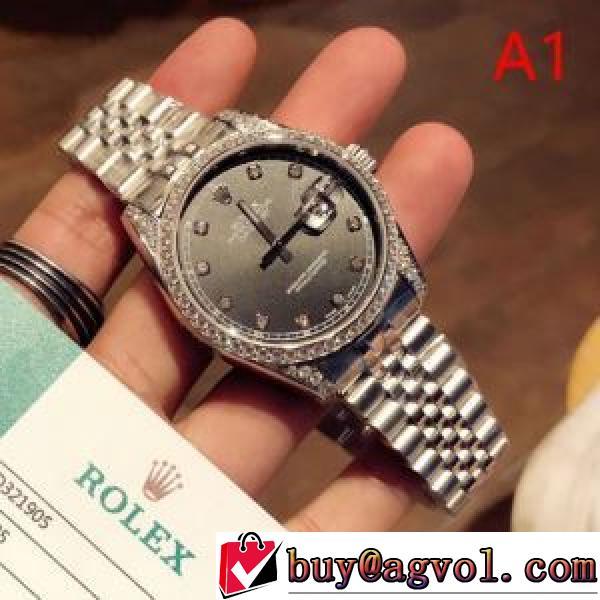 2026秋冬 ロレックス ROLEX 4色可選 ステンレス ダイヤ付き時計ケース カレンダー機能付き 希少価値大！ロレックススーパーコピー.196.
