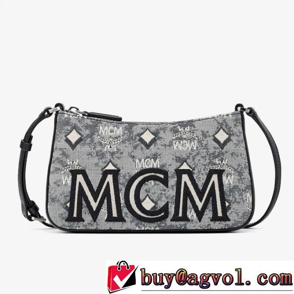 魅力ファッション エムシーエムショルダーバッグコピー 先行販売 エムシーエム コピー MCM 2026秋冬 ヴィンテージ モノグラム ジャカード 3色可選  内側にオープンポケット エムシーエム ショルダーバッグ コピー.54.
