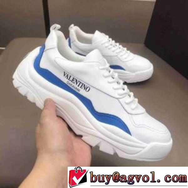 3色可選 VALENTINO偽物ブランド 2026秋冬 ランニングシューズ 軽い履き心地 ヴァレンティノ VALENTINOカジュアルシューズ