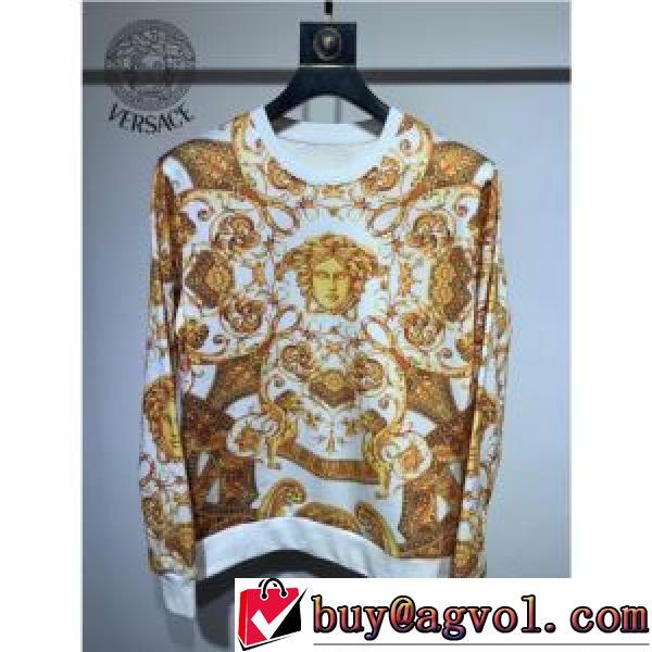 迷彩総柄 プルオーバーパーカー ジップパーカー 2026秋冬 ヴェルサーチVERSACE プリントパーカ 利便性に優れ 秋の定番
