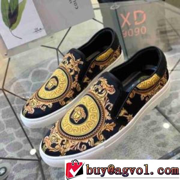 フラットシューズ コスパ最高のプライス 2026秋冬 ヴェルサーチVERSACE 4色可選 人気新品★超特価★ ヴェルサーチスーパーコピー