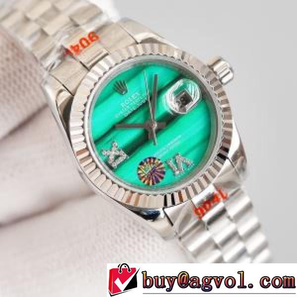 高級感ある カレンダー機能付き 2026秋冬 ステンレス ロレックス ROLEX 女性用腕時計 ロレックスブランド 偽物 通販 サファイヤクリスタル風防.196.