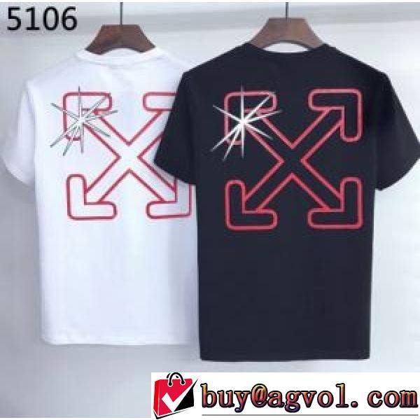 2026 著名人の着用 OFF-WHITE オフホワイト Tシャツ/半袖コピー VOG コピー 流行に関係なく長年愛用できる 柔らかい手触り