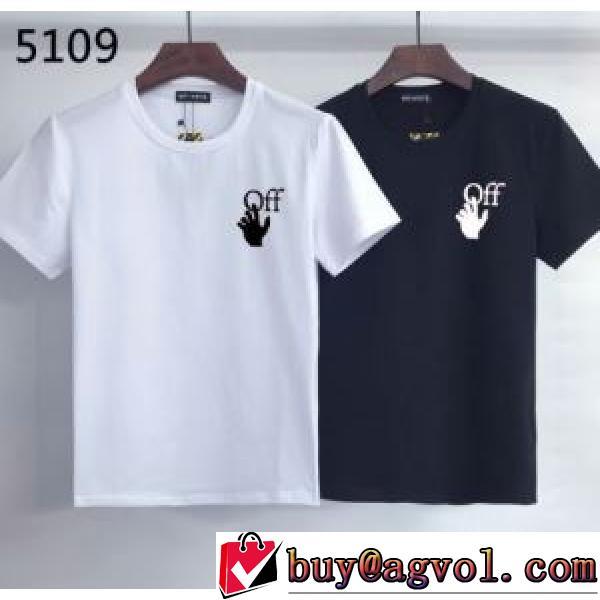 2026春夏 個性的でスタイリッシュなプリントデザインが凝った作り Off-White半袖Tシャツ カジュアル オフホワイトスーパーコピー 激安