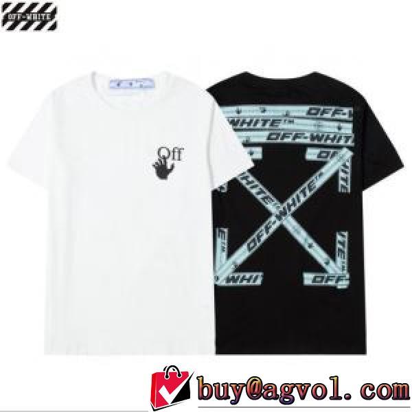 オフホワイト半袖Tシャツ 2026春夏 個性的でスタイリッシュなプリントデザインが凝った作り Off-Whiteブランドコピー