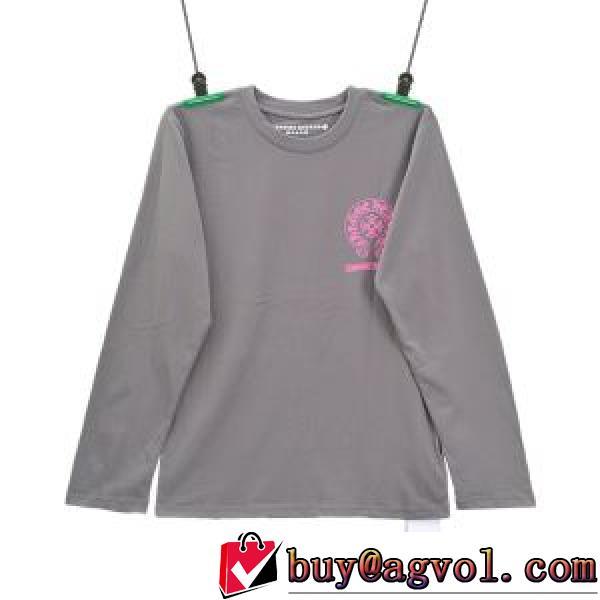 2026秋冬 長袖Tシャツ クロムハーツ CHROME HEARTS クロムハーツスーパーコピー 激安 カッコいい印象を付ける プリント