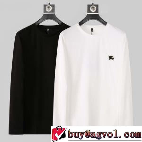 2色可選 長袖Tシャツ 2026秋冬バーバリー BURBERRY 希少価値大 バーバリースーパーコピー 激安 カッコいい印象を付ける