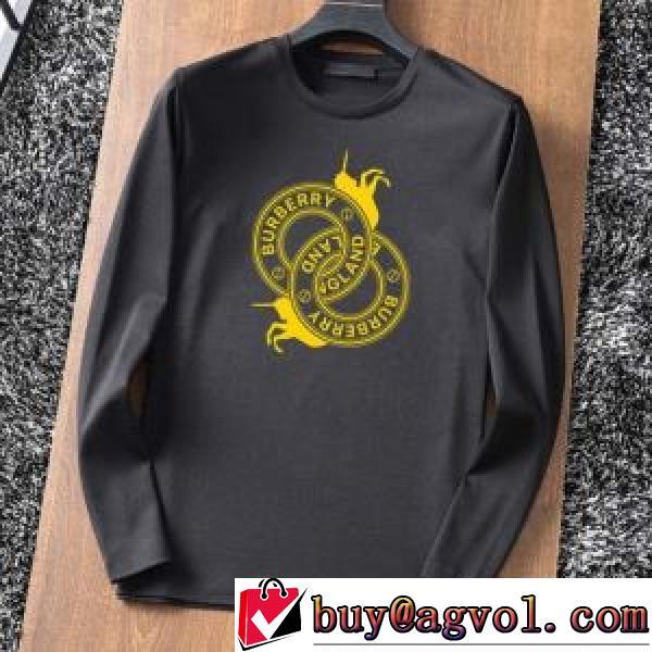 長袖Tシャツ 自然な肌触り 綺麗に決まるフォルム！ 2026秋冬バーバリー BURBERRY 2色可選 バーバリースーパーコピー