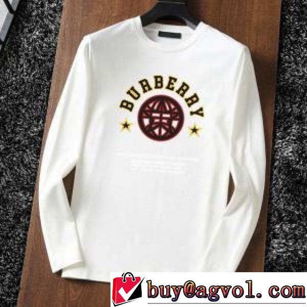 長袖Tシャツ ラウンドネック バーバリーブランドコピー 2026秋冬バーバリー BURBERRY 2色可選 人気商品登場