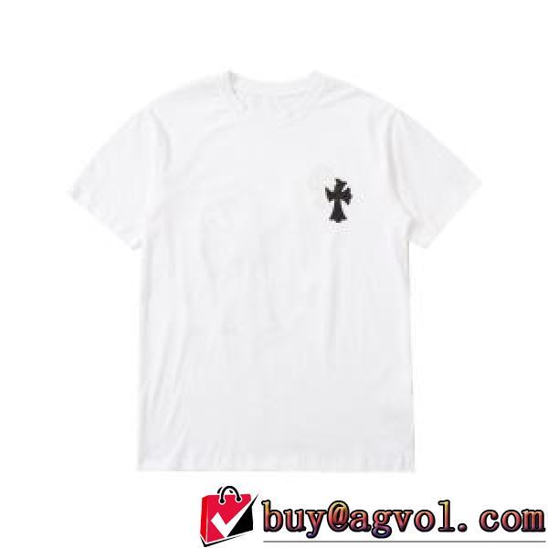 Tシャツ 2026春夏 クロムハーツ CHROME HEARTS 2色可選 プリント ファション性の高い クロムハーツスーパーコピー 激安 肌に馴染みやすい