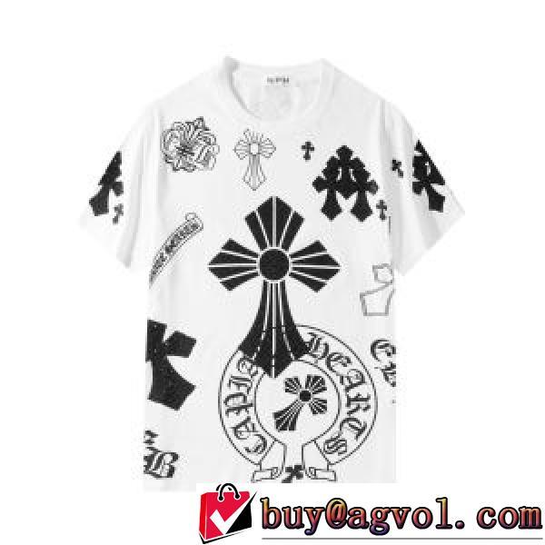 デザイン性の高い 2026春夏 Tシャツ クロムハーツ CHROME HEARTS プリント オリジナル 2色可選 クロムハーツブランド 偽物 通販