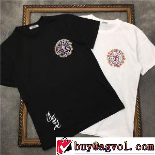 人気ブランド  2026春夏 クロムハーツ CHROME HEARTS 2色可選 プリント Tシャツ デザイン性の高い クロムハーツ偽物ブランド