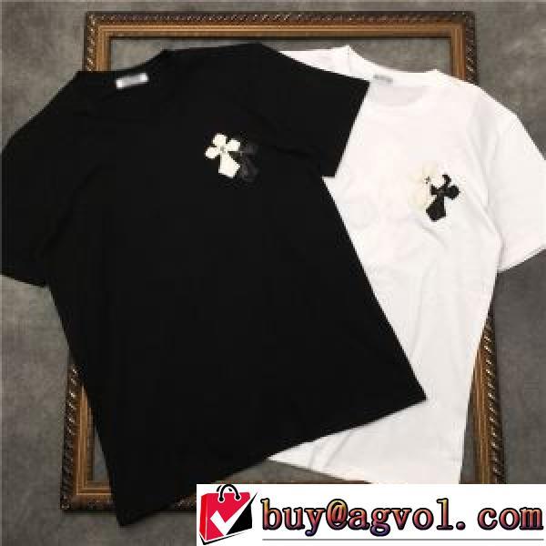 選べる極上 クロムハーツブランド コピー 2色可選 レジャー Tシャツ プリント 2026春夏 クロムハーツ CHROME HEARTS