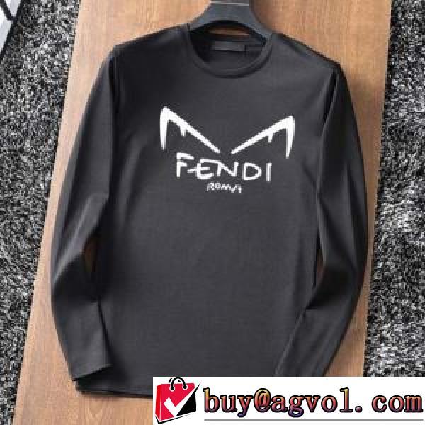 長袖Tシャツ 2026秋冬 フェンディ FENDI フェンディコピー サイズ豊富 2色可選 シンプル