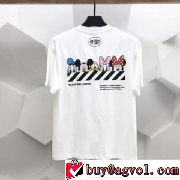 耐久性に優れ 2026春夏 Off-White半袖Tシャツ 定番の丸襟デザインはシンプル オフホワイトブランド 偽物 通販