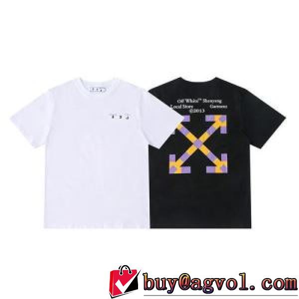 2026春夏 文様を作る古典工芸 Off-Whiteスーパーコピー オフホワイト半袖Tシャツ ★安心★追跡付 個性的でおしゃれなプリントデザイン