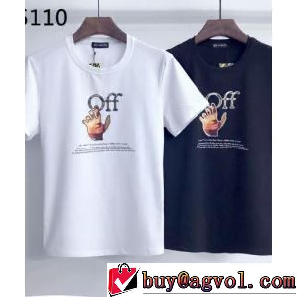 上質 大人気！2026春夏半袖Tシャツ 采用精致的包边工艺 Off-Whiteスーパーコピー オフホワイト