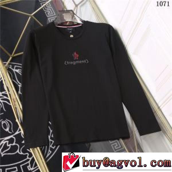 2026秋冬 モンクレール MONCLER 個性的 3色可選 モンクレールブランド コピー 長袖Tシャツ 暖かみのある肌触り