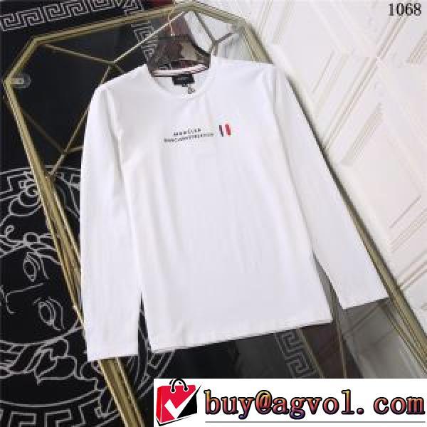 長袖Tシャツ 高級感ある 3色可選 2026秋冬 モンクレール MONCLER モンクレールコピー ブランド 3色可選 超目玉