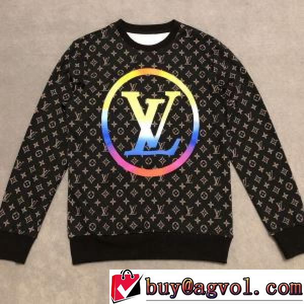 プリント柄 2026秋冬 ルイ ヴィトン LOUIS VUITTON 超目玉 ルイ ヴィトンブランド 偽物 通販 プルオーバーパーカー スタイリッシュ