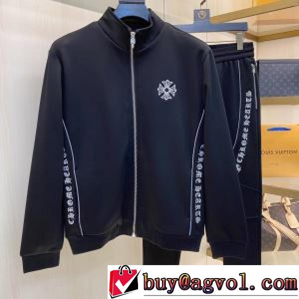 最安値に挑戦 ジャージセット 2026秋冬 クロムハーツブランド コピー クロムハーツ CHROME HEARTS 高級感漂わせる
