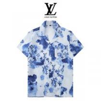 肌触りのいい ルイ ヴィトン LOUIS VUITTON 半袖シャツ LOUIS VUITTONスーパーコピー 激安
