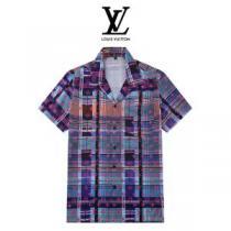 【人気ブログ掲載】 ルイ ヴィトン LOUIS VUITTON 2026春夏 半袖シャツ LOUIS VUITTON偽物ブランド