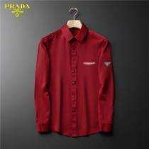 プラダ PRADA 最安値に挑戦 長袖シャツ 2026春夏 6色可選 PRADAスーパーコピー 落ち着いた感覚