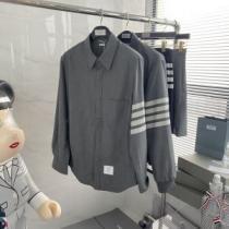 2026春夏 希少価値大！ トムブラウン THOM BROWNE 長袖シャツ THOM BROWNEコピー ウールのシャツ