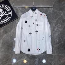 2026春夏 トムブラウン THOM BROWNE 高級感ある 長袖シャツ 2色可選 THOM BROWNEコピーブランド 早くも完売している 流行に関係なく長年愛用できる