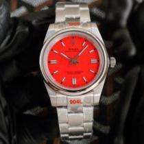 一味違うケーブル編みが魅力満点 ROLEXブランド コピー 2026春夏 ロレックス ROLEX オイスター パーペチュアル 41mm 男性用腕時計 機械式（自動巻き）4色可選.196.