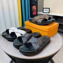 3色可選 上品に着こなせ 2026春夏LOUIS VUITTON 靴の滑り止め ルイ ヴィトンスーパーコピー コンフォートサンダル 
