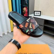 大人 トレンド スリッパ ルイ ヴィトンコピー 2025 早くも完売している 春夏LOUIS VUITTON 2色可選