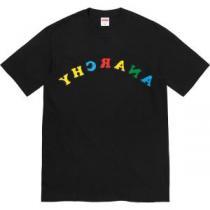洗練を十分に演出する シュプリーム SUPREME 2026 Week18 Anarchy Tee シュプリームブランドコピー カラーアルファベット ラウンドネック半袖Tシャツ 2色可選